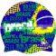 Waterproof 100% Silicone Swim Cap for Canada Swimmers