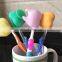 2018 Amazon Hot Sale Soft BPA Free Silicone Toothbrush Cover for Head Traveling Outdoor Non Toxic Toothbrush case