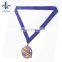 factory design medal metal ribbon with custom