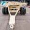 delivery container 3 axles construction machine truck trailer full trailer truck
