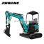 Factory Outlet 1.8 Ton Long Arm Mini Excavator Harga Baru for Sale