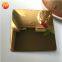 Titanium coated mirror finish stainless steel sheet