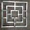 Aluminum Veneer Slat Fence Surface Indoor Custom Decorative