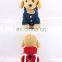 Wholesale Clothes Pet dog cat puppy corduroy coat with rope buckle