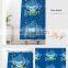 i@home washable jaws shark blue waterproof bathroom kids custom shower curtain polyester