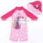 Baby Girl  Swimsuit With Hat Custom Swimwear One Piece Swimsuit