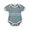 RTS  Ribbed Baby Romper Toddler Boy Clothes Baby Boy Clothing
