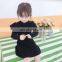 Autumn and winter new product ruffled round neck pullover sweater dress Korean girl skirt single product wild