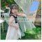 2020 New Girls Dress Backless Patchwork Sleeves Cotton Summer Girls Dresses