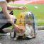 HQP-WC034 HongQiang 3D Outdoor Breathable Transparent Portable Pet Space Capsule Cat Dog Carrier Backpack