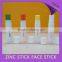 Zinc oxide colored nose zinc stick