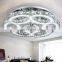 Round crystal lamp modern simple led ceiling lightings