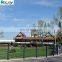 High quality aluminum 6063 T5 balustrade fence with tempered glass