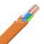 5cores 2cores rubber flexible power electrical pvc flexible cable