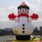 Longchuang christma inflatable decoration,cute inflatable snowman, new design inflatable snowman