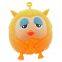 Owl shape elastic squeeze toy