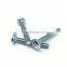 Carbon steel black zinc GB818 cross pan head machine screw