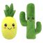 Squeaky Plush Dog Toy Interactive Funny  Cactus Puppy Pet dog Toys