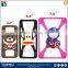 Big size 3d cartoon silicone bumper case for ipad air, universal silicone phone case
