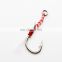 10#-20# Saltwater Assistant Jigging Hook Stainless Steel Fishing Light Assist Hooks