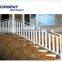 aluminum handrail with supporting roller pvc & metal alloy balcony balustrade system price in manufacturer