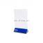 desk sign clear acrylic advertising paper holder