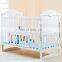 White Color Much Bigger Size Baby Bedside Cribs Online 1 Piece