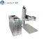 100w portable fiber laser marking machine laser marker on metal