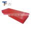 Red PE polyethylene Plastic chopping board 15cm thick