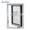 Double Tempered Glass Thermal Break Heat Insulation America Swing windows Crank Type Casement Window with Mosquito Net