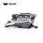 MAICTOP auto body kit car bumper grille 3 lens headlight for lx570 2008-2012 upgrade to 2013-2015 kits