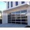 Aluminum Benefit Glass Low Price Residential Automatic Black Door CE Customized Sectional Garage Door Modern Solid Wood Exterior