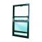 double hung black vinyl window with screen double hung windows with upvc frame and glass pane