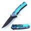 Stainless Steel  Camping Folding Pocket Knife  For Outdoor Camping Hiking Hunting
