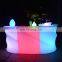 Bar Counter Commercial Plastic Lighting Cube Party Tables Rechargeable Led Furniture Sets Magic Colors Bar Stool Portable Bar
