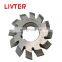 LIVTER  M1 1.5 2 2.5 3 4 5 6 8 10 16 Gear Hob Cutters Hobbing Machine Cutter