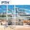 Low Cost Prefabricated Double-C Steel Structure Temporary Camp Light Weight Construction