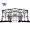 China low cost low cost industrial shed  workshop and warehouse designs prefab light steel structure frame storage shed