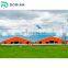 Prefab steel structure poultry cow house construction farm building