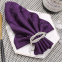 Silver Colored Simple Rattan Napkin Ring Wholesale