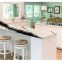 Code：1219，Calacatta artificial stone quartz slab kitchen countertops