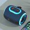Portable Led Rgb Light Blue Mobile Music Mini Blue Tooth Woofer Smart rgb Gaming Wireless Speaker Box With Led Lights