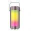 outdoor TF Card MP3 Music Player Mini Bluetooth Speaker Portable led light Wireless Speaker with handle