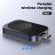 Portable Zinc Alloy Watch Wireless Charger 5W Magnetic Wireless Charging Platform for Apple Watch