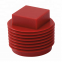 Plastic PVC Pipe Fittings Male Thread Plug with square Head for NPT Threads SPN Series