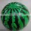 2015 kids toy Globe tellurion watermelon pu foam stress ball with cartoon logo print
