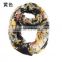 Top-selling Foreign Trade Attractive Splash-ink Printing Fashion Infinity Shawl Round Neck Scarf