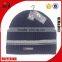 Custom logo knitted caps and hats wholesale