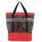 mesh pvc cooler shopping bag with bottom compartment
