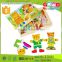 Hot Sale Two Bear Dress Puzzle Box Toy Educational Wooden DIY Beads Child Games for Kids                        
                                                Quality Choice